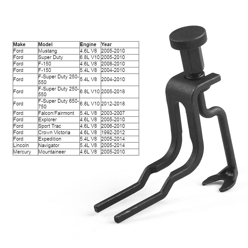 thumbnail image 2 of Valve Spring Compressor Tool Kit For Ford 4.6L 5.4L 6.8L 3V Engines - Professional Mechanic Tool 2 of 13