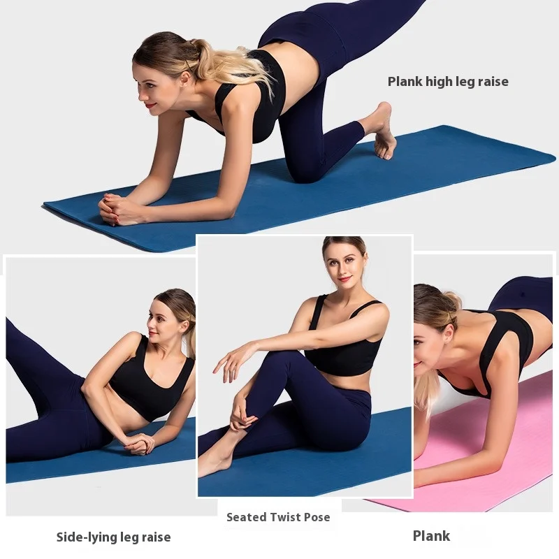 183*61*0.6cm halkfria yogamattor tjock träningsmatta pilates reformer yogatillbehör hemmagymutrustning gymnastik meditationsmatta