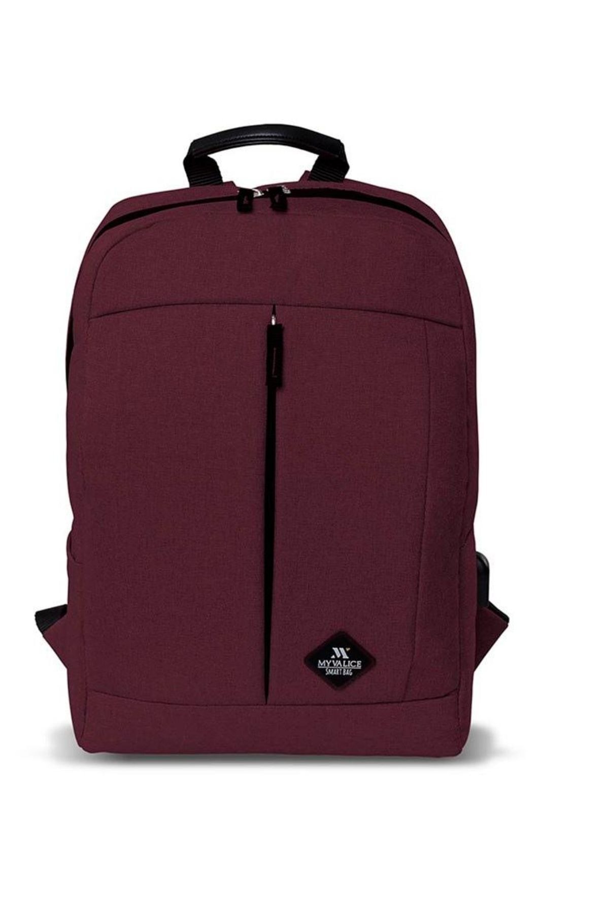 Sac à Dos Professionnel Pour Ordinateur Portable - Grande Capacité - Imperméable PU - Noir - Dimensions 28x12x41 Cm