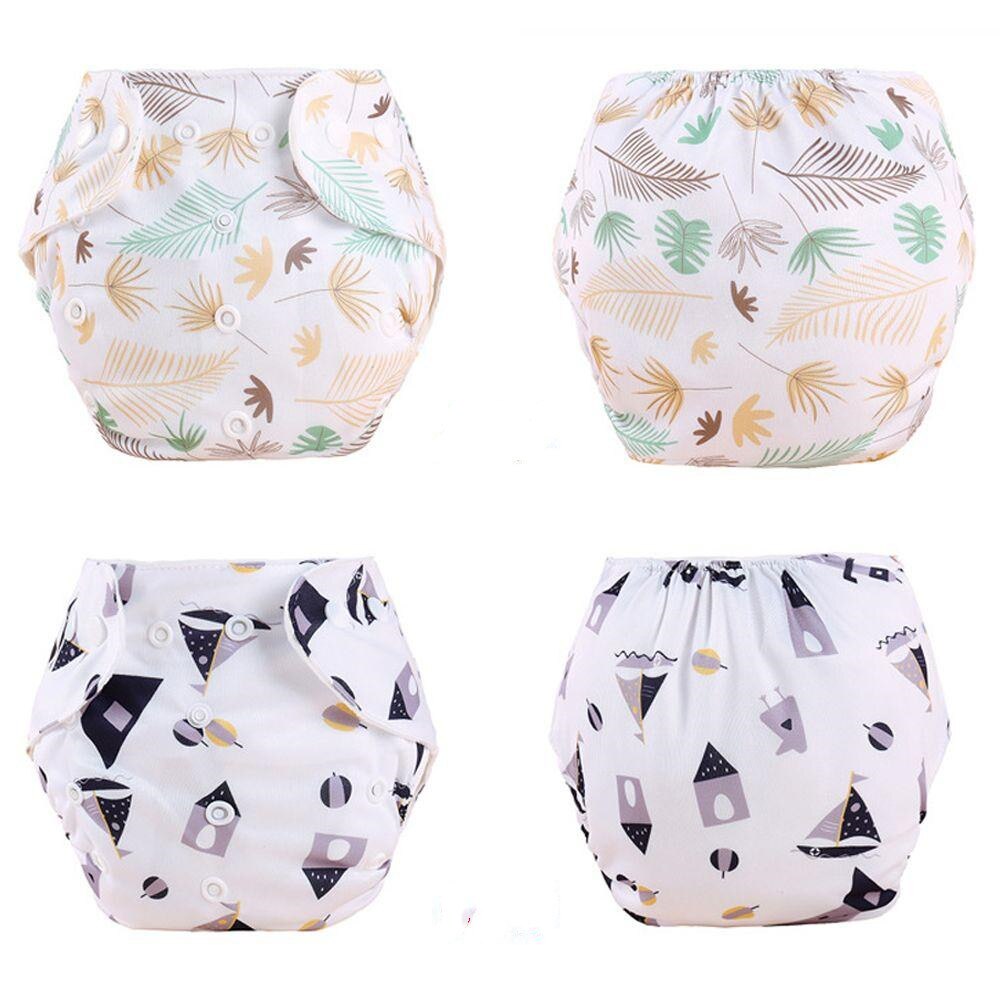 4 sztuk/partia bielizna pieluchy zmieniające pieluchy wielorazowe dla dzieci niemowlęta pieluchy pieluszki tekstylne spodnie treningowe