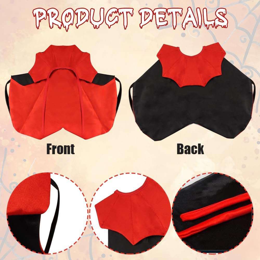 Halloween Huisdier Cosplay Vampier Kostuums Voor Kleine Katten Honden Cape Kitten Puppy Jurk Kawaii Kleding Foto Rekwisieten Cadeau