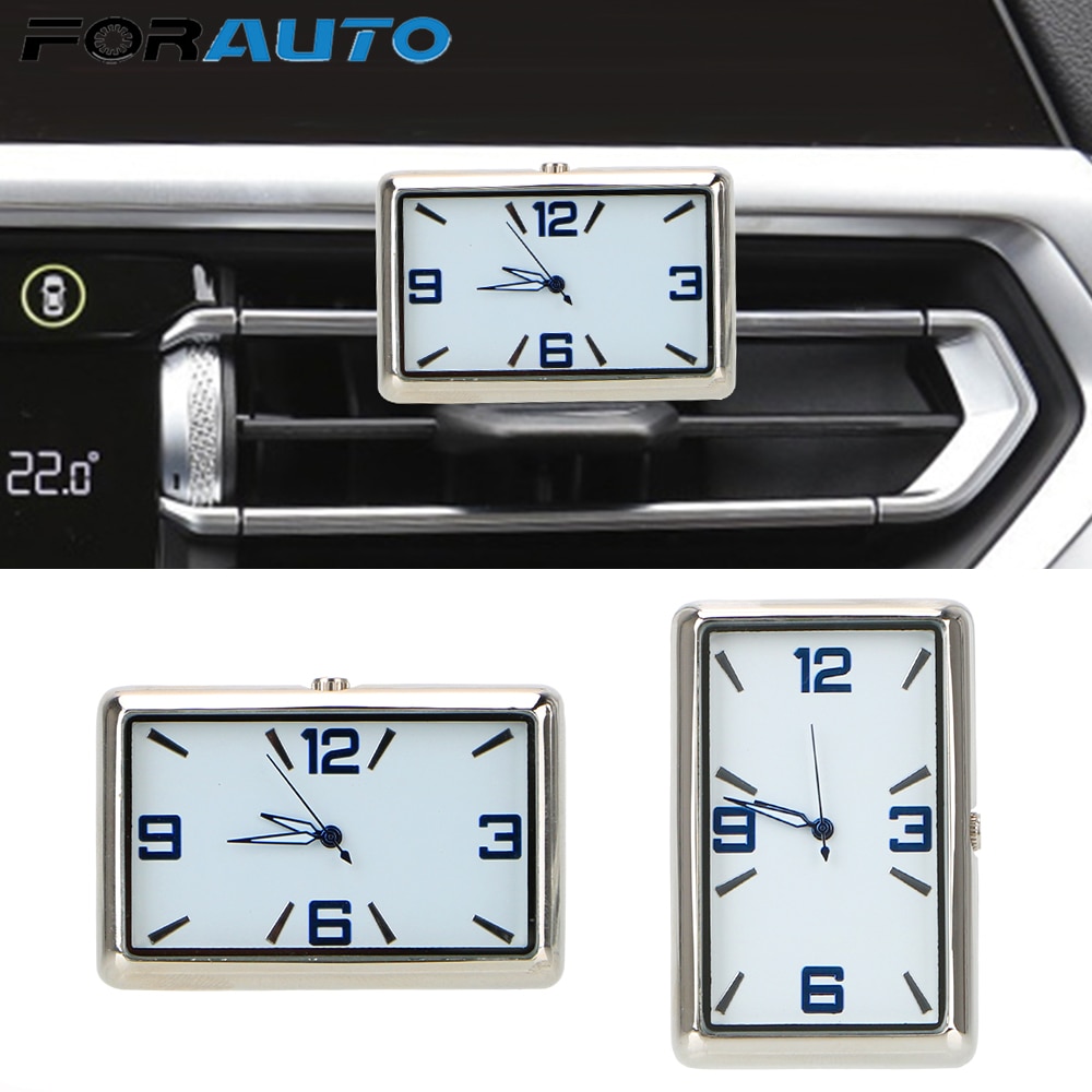 Auto Mode Horloge Dubbelzijdige Sticker Auto Klok Stick-On Auto Horloge Auto Decoratie Automobiles Quartz horloge