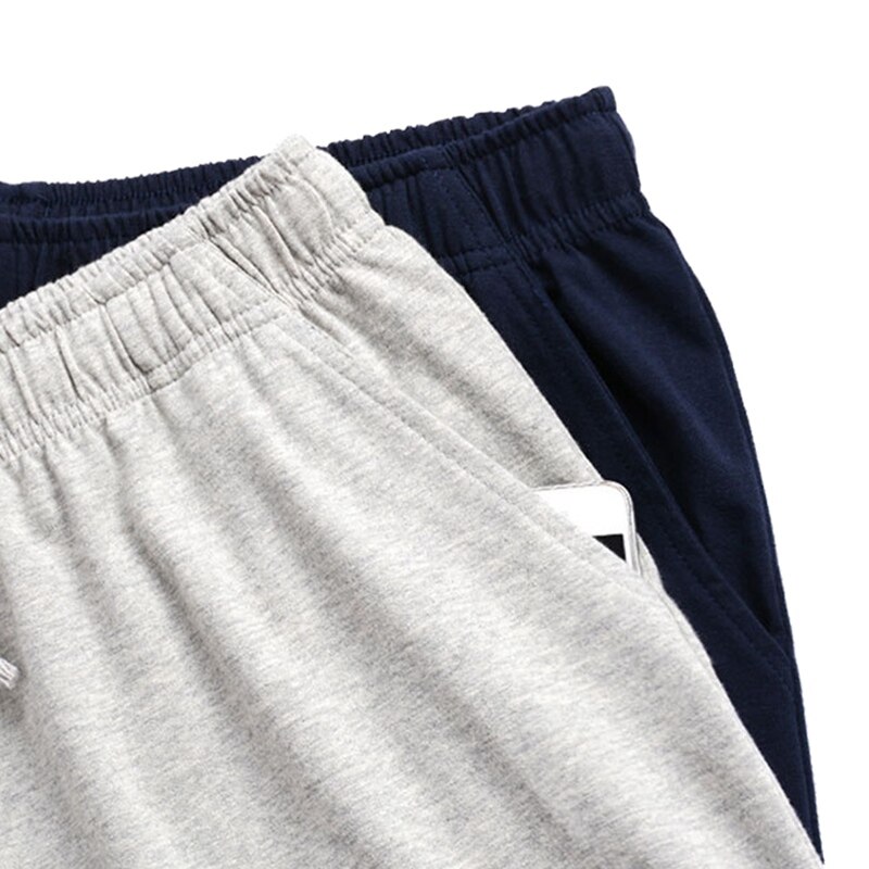 Men's Cotton Knit Jogger Pants Sleep Pants Bottoms with Drawstring Sweatpants with Pockets