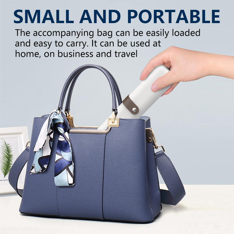 Custodia disinfettante portatile per bacchette sterilizzatore per spazzolino UV con batteria da 1500 mAh per supporto disinfettante per spazzolino da viaggio