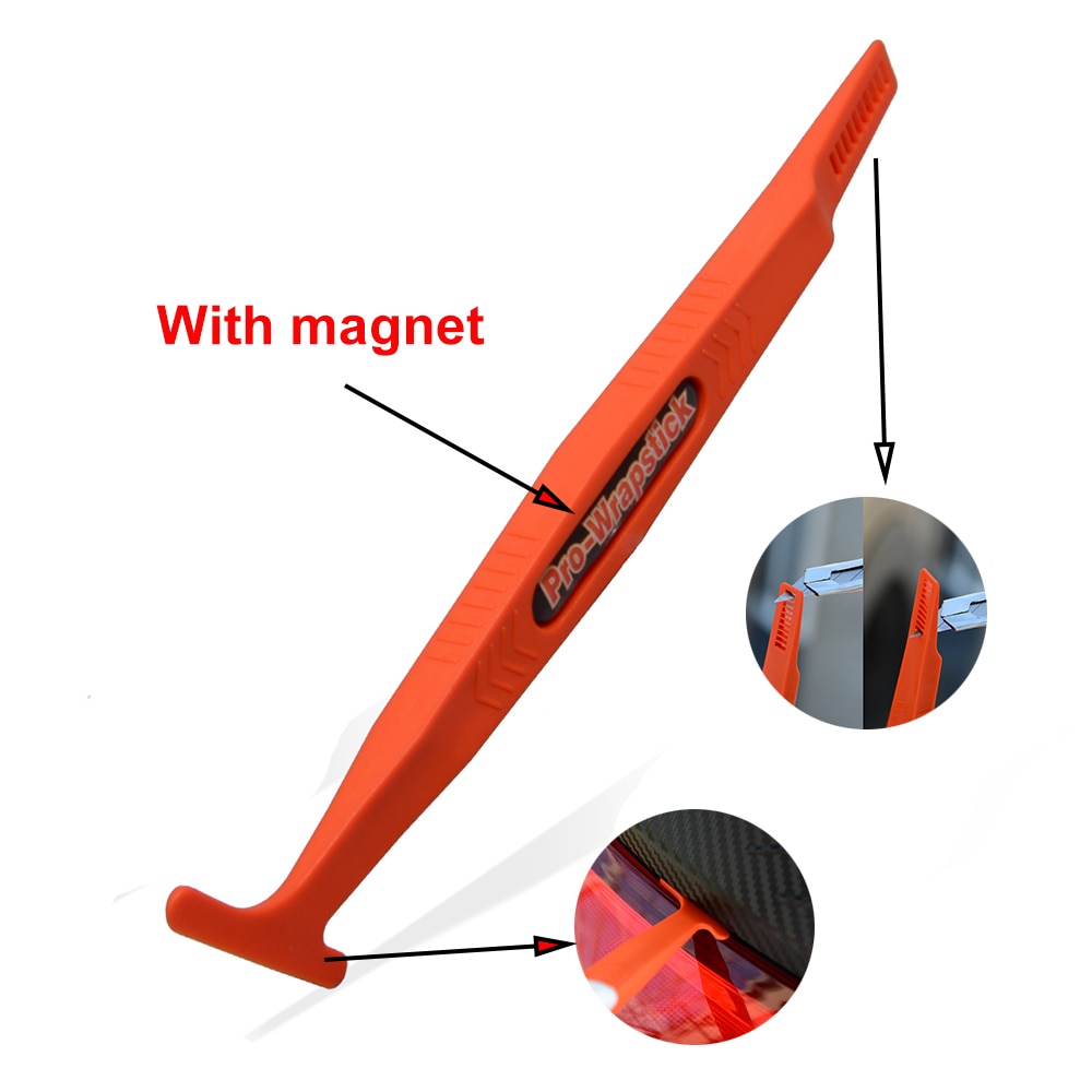 Foshio kolfiber folie film vinyl wrap biltillbehör verktygssats fönster toning ppf skrapa diy kniv klistermärke remover skrapa