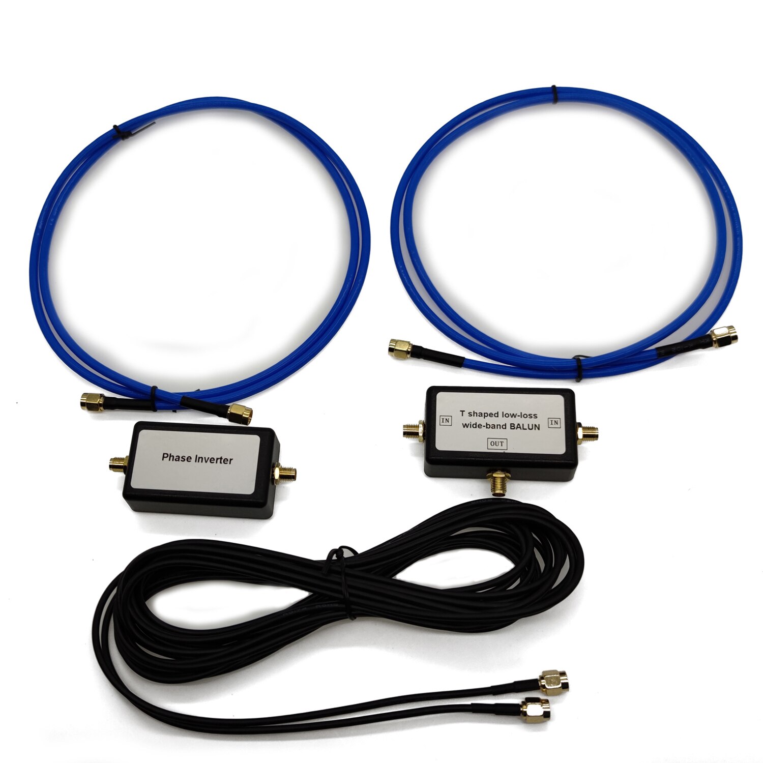 Magnetic Antenna Portable Passive Magnetic Loop Antenna for HF and VHF Low-loss wide-band BALUN with 0.28dB loss typ
