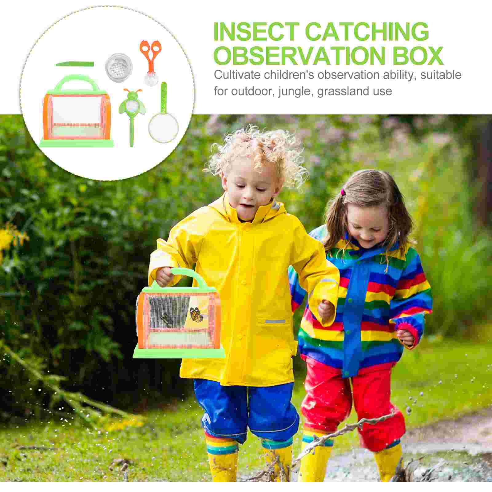 1 Set Insect Bug Observation Box Insect Collector Observation Box Random Type