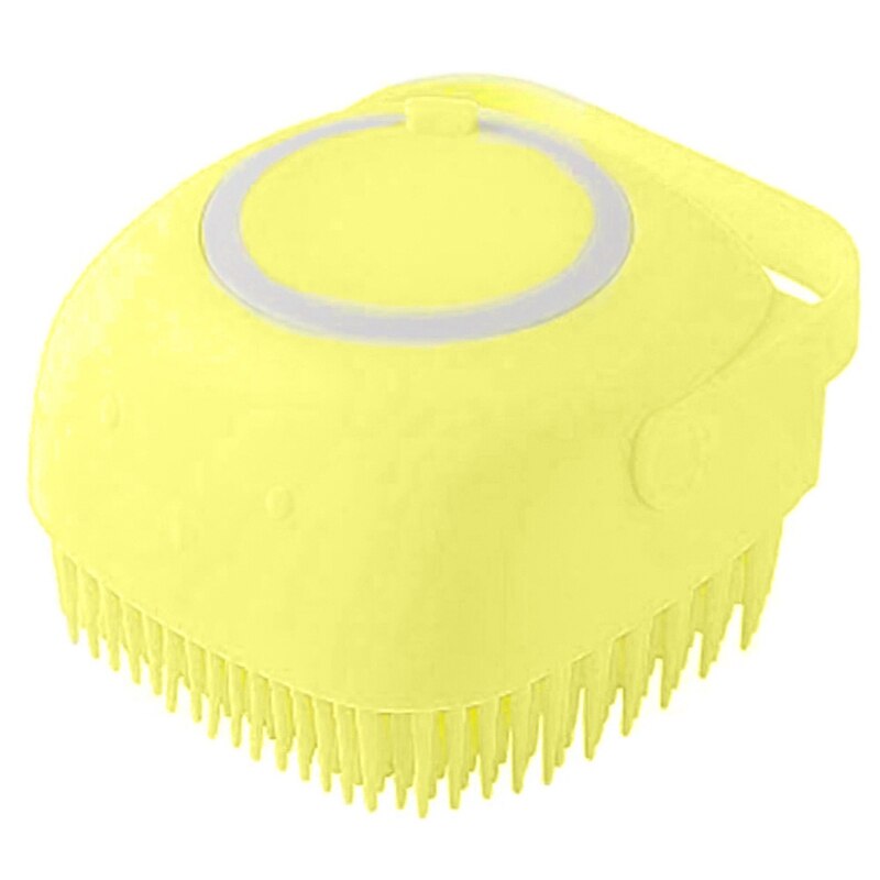 Baby siliconen badborstel shampoo vuilverwijdering zachte borstels wrijven rug exfoliërende massage lichaamsreiniging accessoires: Jw