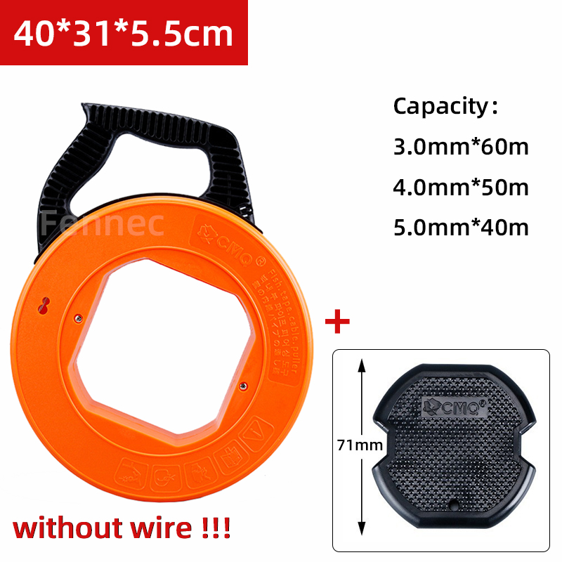 Kabel intrekbaar hulpmiddel Snelle draadtrekker Speciaal draadopname- en draadsnijgereedschap Trekker voor elektriciens Wandkabelhulpmiddel: Grey