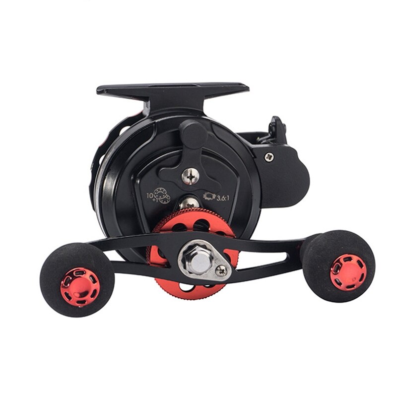 Numerous Display Belt Slow-Down Belt Line Raft Fishing Wheel All-Metal Slow Raft Fishing Wheel Right Hand