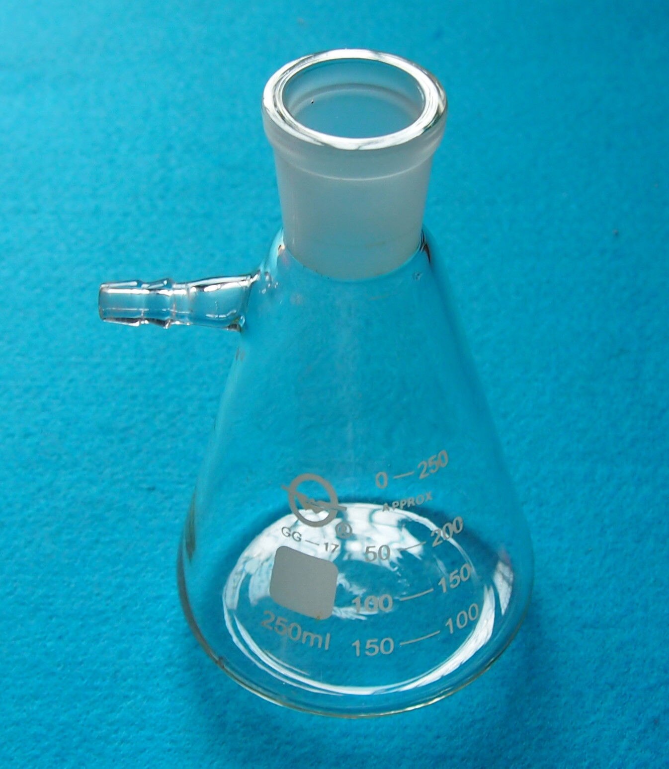 250ml,24/40,Glass Filtering Flask,Lab Filtration Bottle,Chemistry Glassware