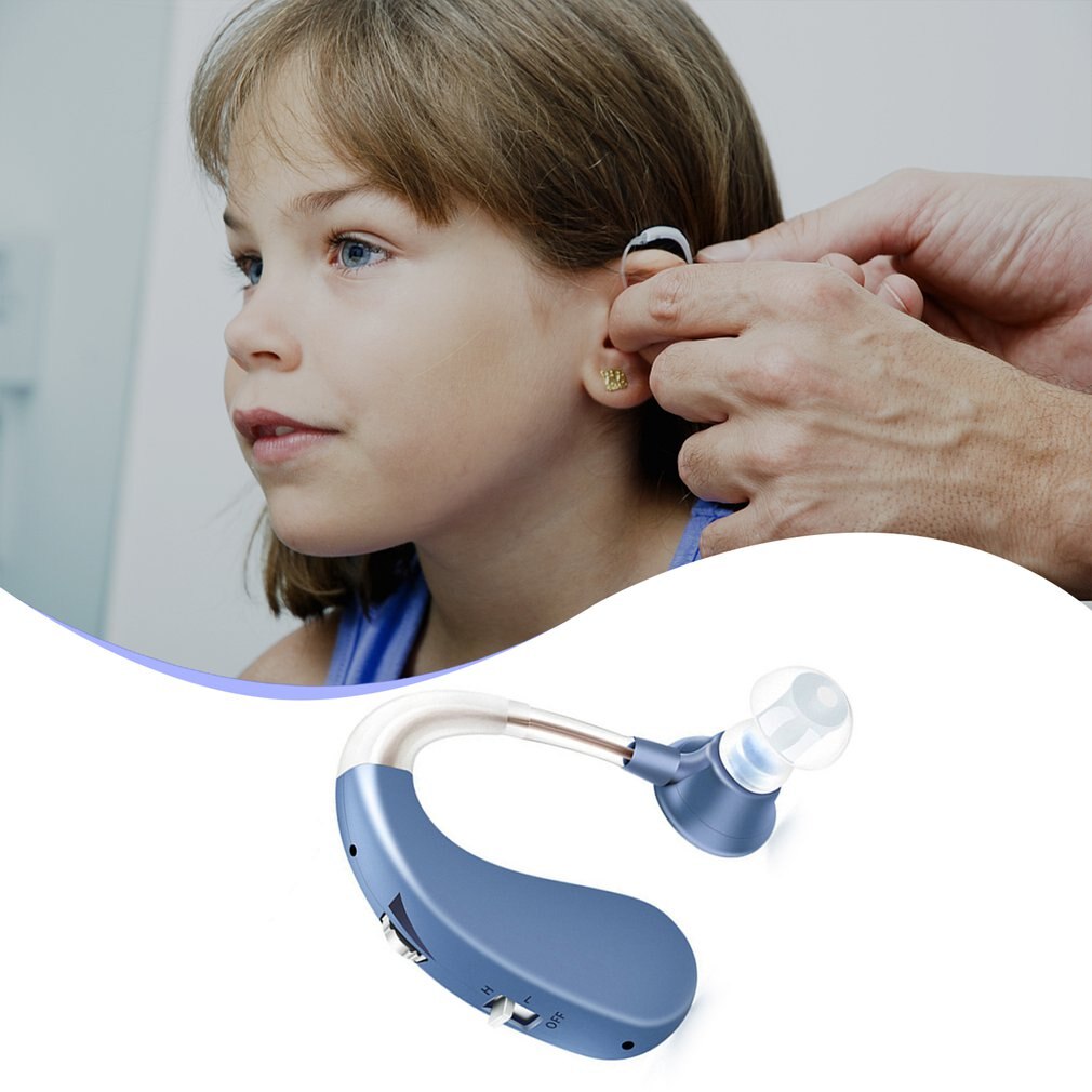 Draagbare Draadloze Geluid Versterkers Gehoorapparaten Oplaadbare Mini Digitale Veilig Opladen Hoortoestellen Voor Ouderen