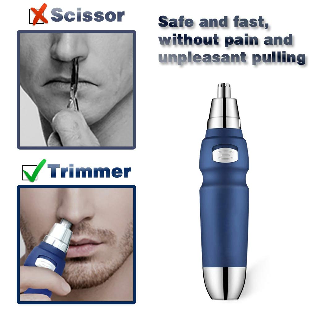 Electric Shaving Nose Ear Trimmer Safety Face Care Nose Hair Trimmer For Men Shaving Hair Removal Razor Beard Cleaning Machine