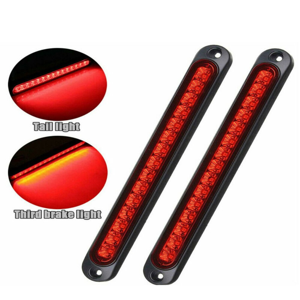 Bar LED Tail Light Waterproof Dust-proof Lamp Replacement 10" Accessories