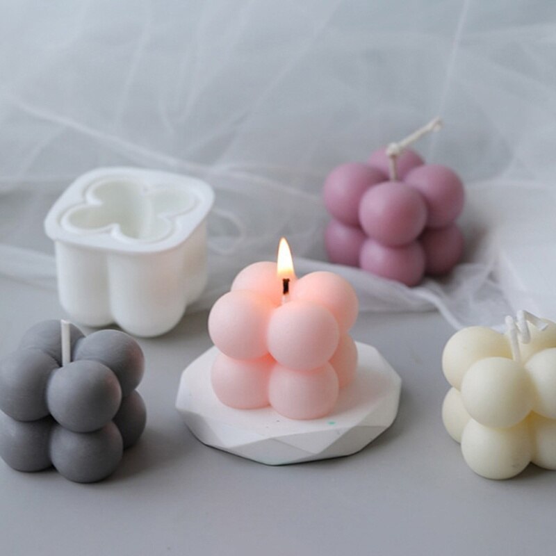 Silicone Moulds DIY Wax Candles Mold Mulit Size 3D Silicone Molds For Handmake Soap Form Crafts Cooking Chocolate Cake Supplies
