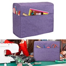 Housse anti-poussière pour Machine à coudre | Avec poches pratiques pour accessoires supplémentaires, protection étanche universelle pour Singer & Brother Mac