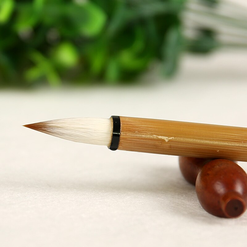 Calligraphy Brush Caligrafia Woolen&weasel Hair Brush Pen for Cursive Script Chinese Painting Regular Script Writing Brush