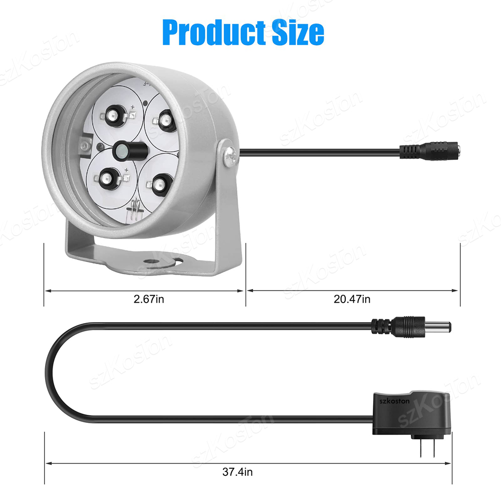 For Oculus Quest 2/Quest Upgraded Night Lamp LED IR Illuminator Light Spread LED Game Lights Improve clarity, Sensitive Tracking