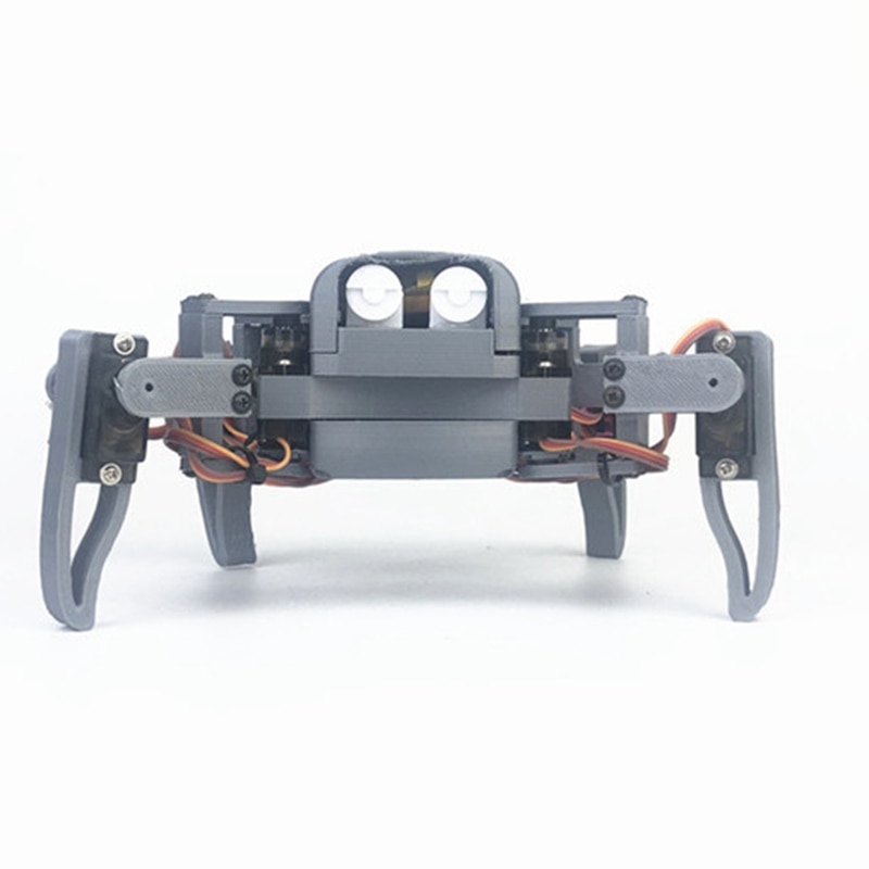 Robot araña de cuatro patas Mg90S Kit fabricante de educación WIFI puede Control de teléfono