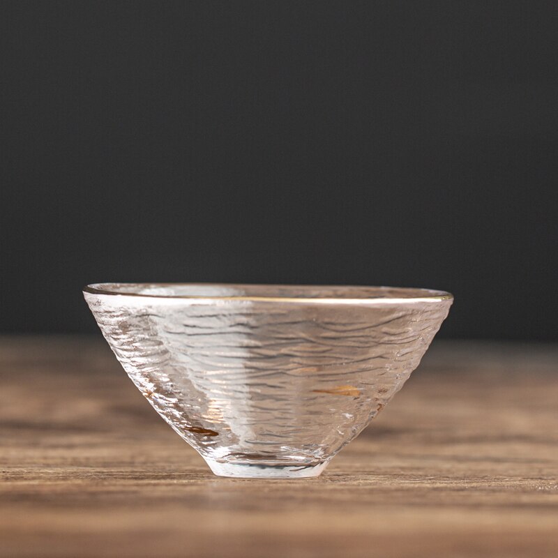 260ml Transparent Glass Teapot Heat-resistant Teapots Home Kung Fu Tea Set Small Kettle Office Mini Flower Tea Pot: C(1pc 50ml Teacup)