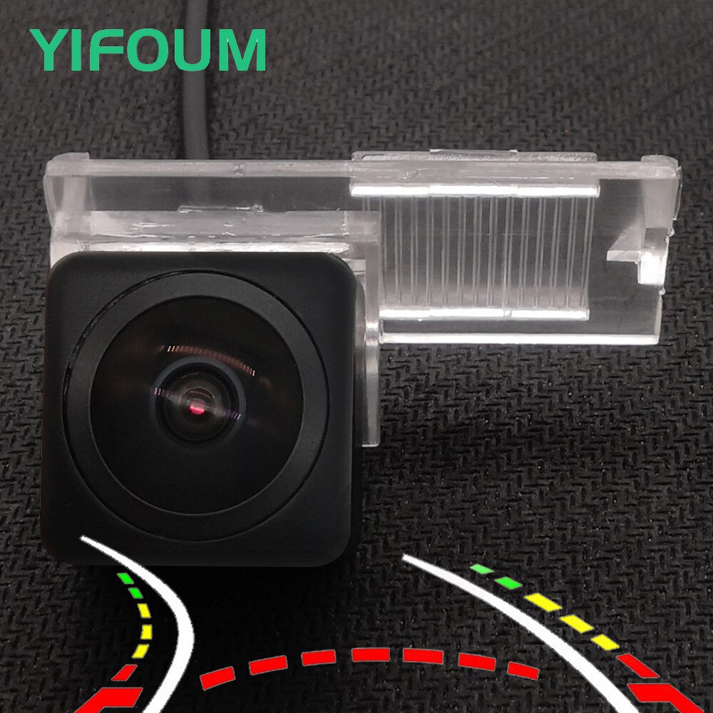 Fisheye Dynamic Trajectory Wireless Car Rear View Camera For Citroen C2 C3 C4 C5 DS3 DS5 DS6 C-Elysee/Peugeot 207 208 301 307 CC