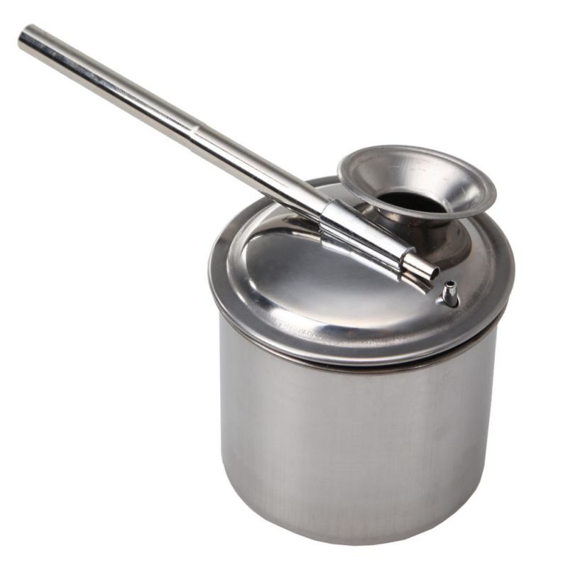 Pulverizador para pintura de acero inoxidable de 100-300ML, atomizador metálico para pintura en cerámica y cerámica: 300ML