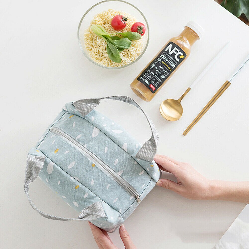 Lunchtas geïsoleerde thermische koelbox lunchtas reistas draagbare picknick reisvoedselbox