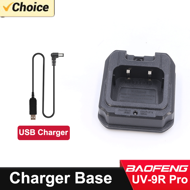 Baofeng – chargeur de batterie UV-S22 Pro V2, station d'accueil UV-9R Plus UV-9R PRO UV-68 UV-98 GMRS-9R UV-XR GT-3WP, talkie-walkie, Radios, accessoire: YELLOW