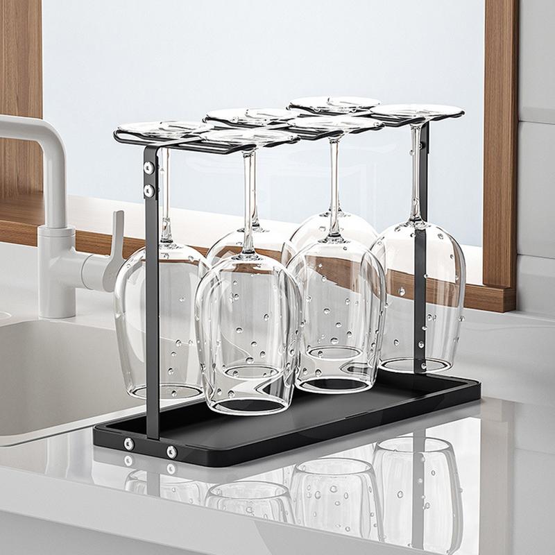 Wijnglazen Rack Organizer Droogrek Wijnglas Organizer Vrijstaand Aanrecht Organizer Wijnglazen Houder Glas