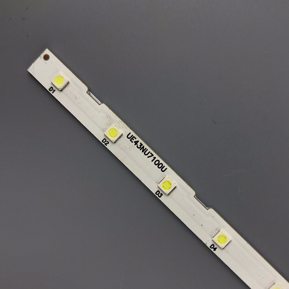 LED Backlight strip 28 lamp for Samsung 43&quot;TV UE43NU7100 AOT_43_NU7100F_2X28_3030C BN44-00947A UE43NU7120 UE43NU7170 BN96-45954A