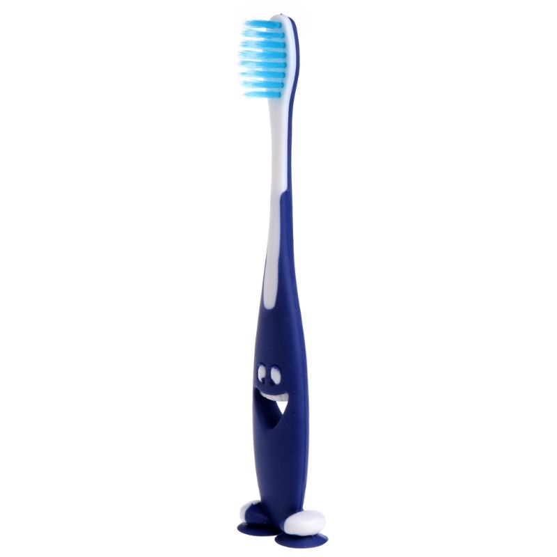 Cepillo de dientes de cerdas suaves para bebé, limpiador de dientes sonriente, conjunto de entrenamiento para el cuidado Dental, 3 uds.