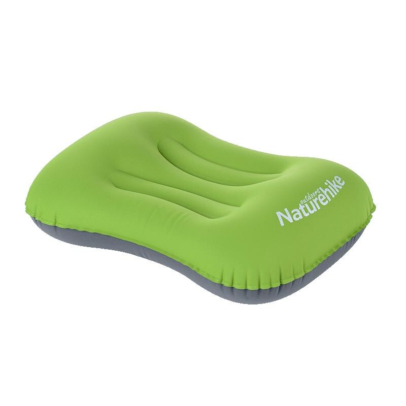 Naturehike-almohada inflable para acampar al aire libre, cojín de viaje, reposacabezas protector suave para el cuello
