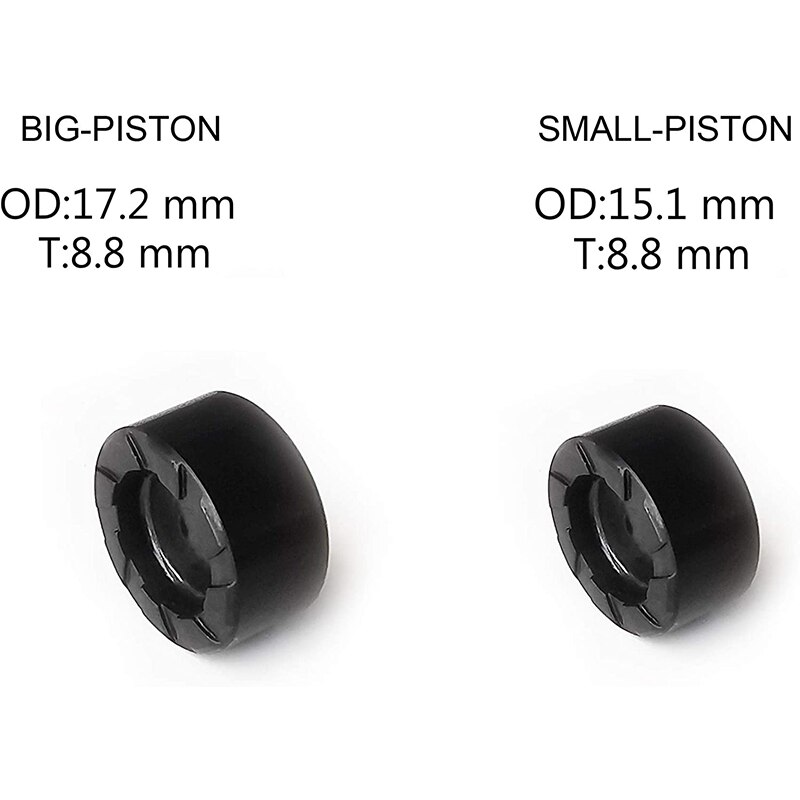 Bike Hydraulic Disc Brake Caliper Piston Kit for Shimano M640 M810 M820 M7120 M8120 M9120 Brake Caliper