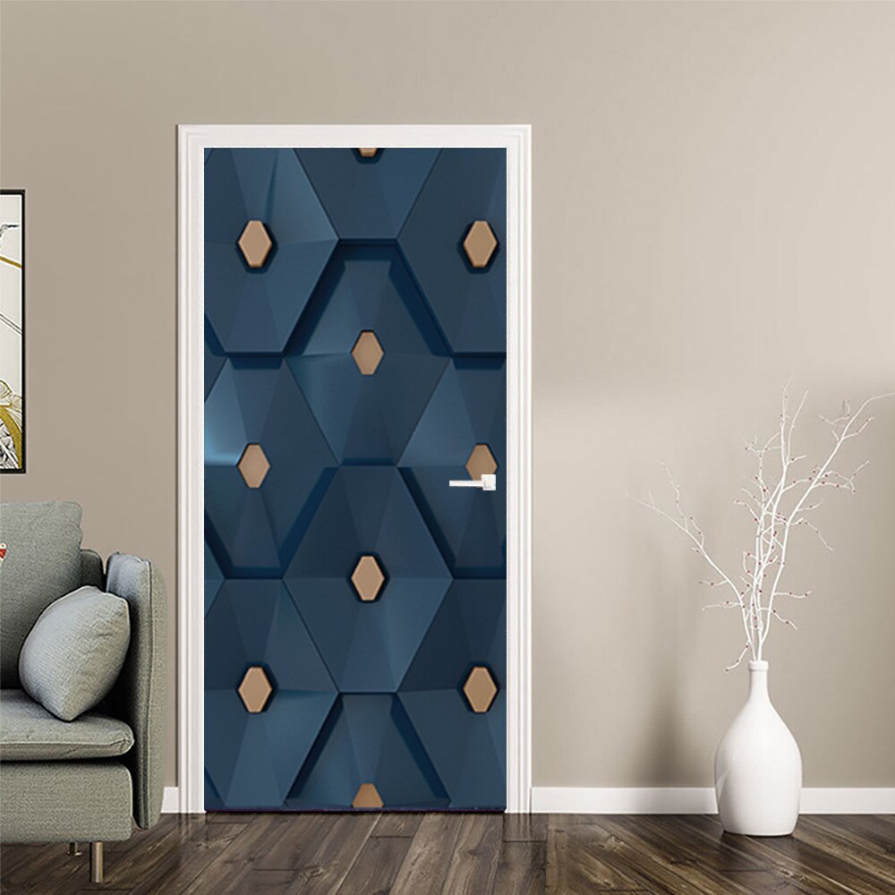 Fantasy 3d Closet Door Mural Stick and Peel Sticker for My Living Room Bedroom Door Stickers Home Decor Wallpaper