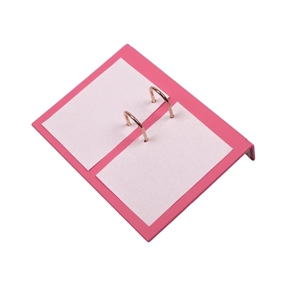 Support de calendrier en cuir pour ensembles de bureau (organisateur de bureau accessoires de bureau accessoires de bureau fournitures de bureau organisateur de bureau): Pink