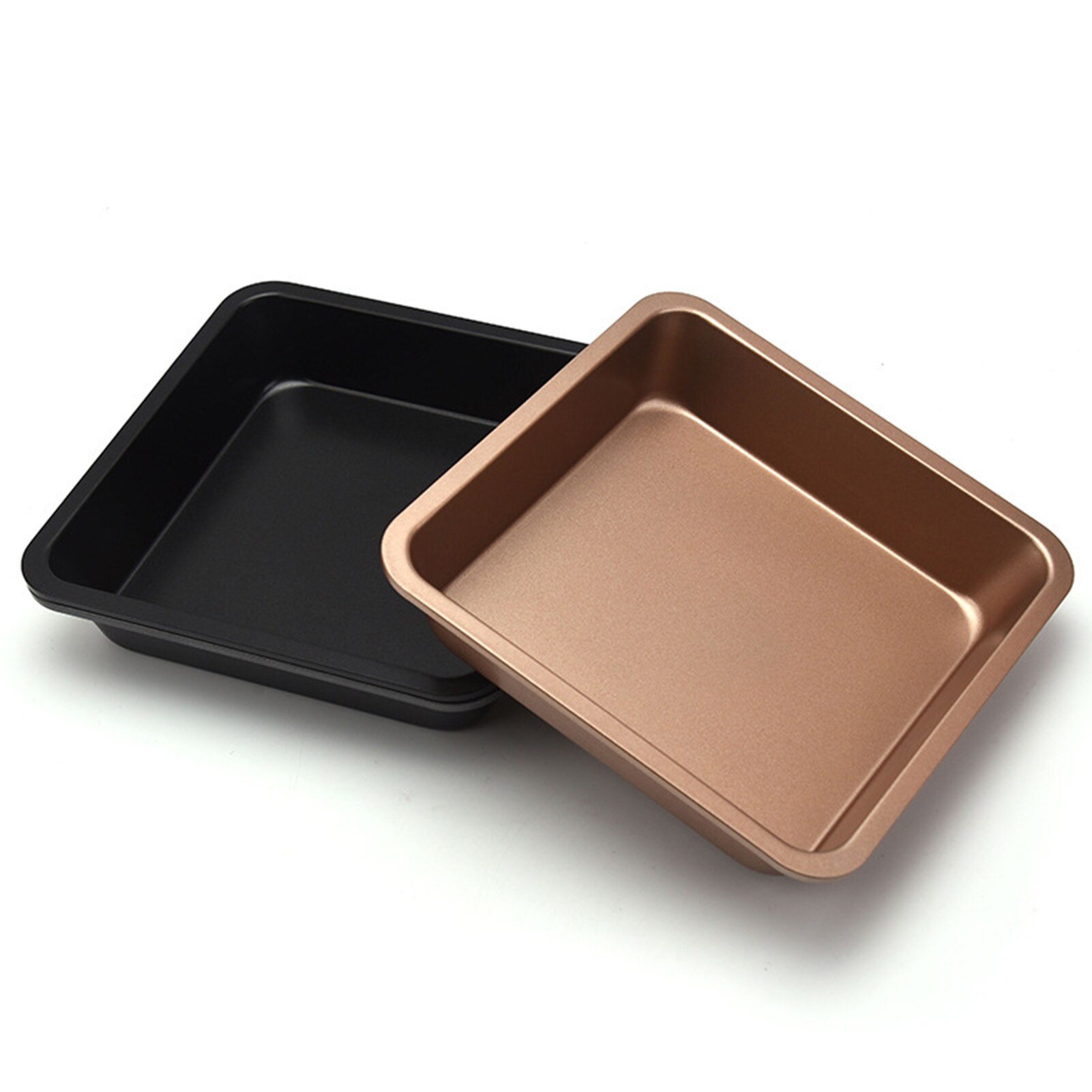 8 inch Carbon Steel Non-stick Square Cake Pan Baking Tray Kitchen Bakeware Tool