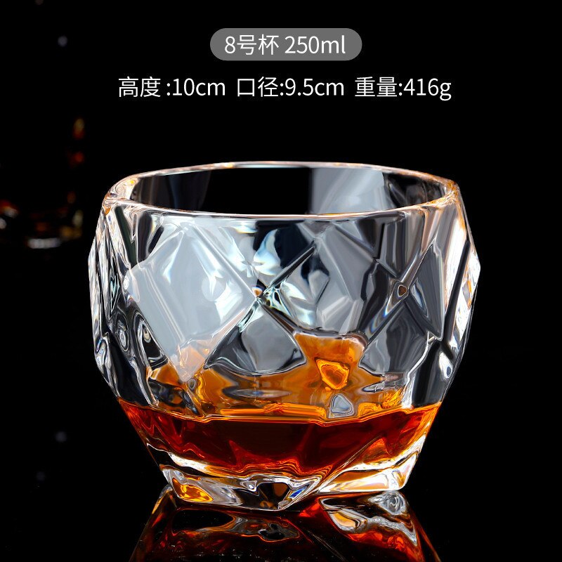 Glass Bar Hotel Home whisky beer glass wine Crystal Wine Glass Wine Set good Multiple styles can be selected: I