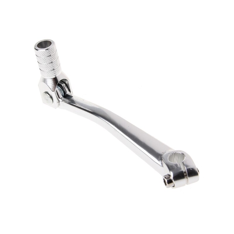 Motorsykkel cnc folding aluminium girspak girspak passer motorsykkel atv skitt sykkel gruve sykler girspak: Sølv