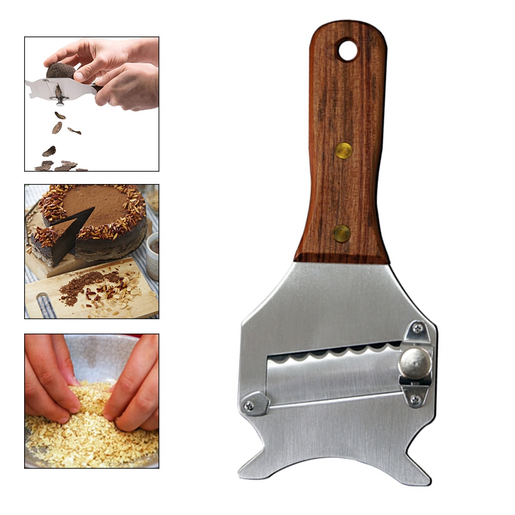 Multifunctional Truffle Slicer Stainless Steel Chocolate Truffle Shaver Knife Truffle Slicer Grater Cutter Shaver Kitchen