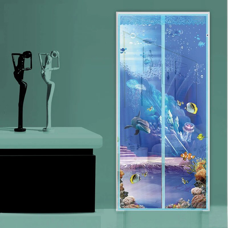 Magnetic Bug Screen Door Summer Anti-mosquito Mesh Magnet Magnetic Insect Screen For Doors: Default Title