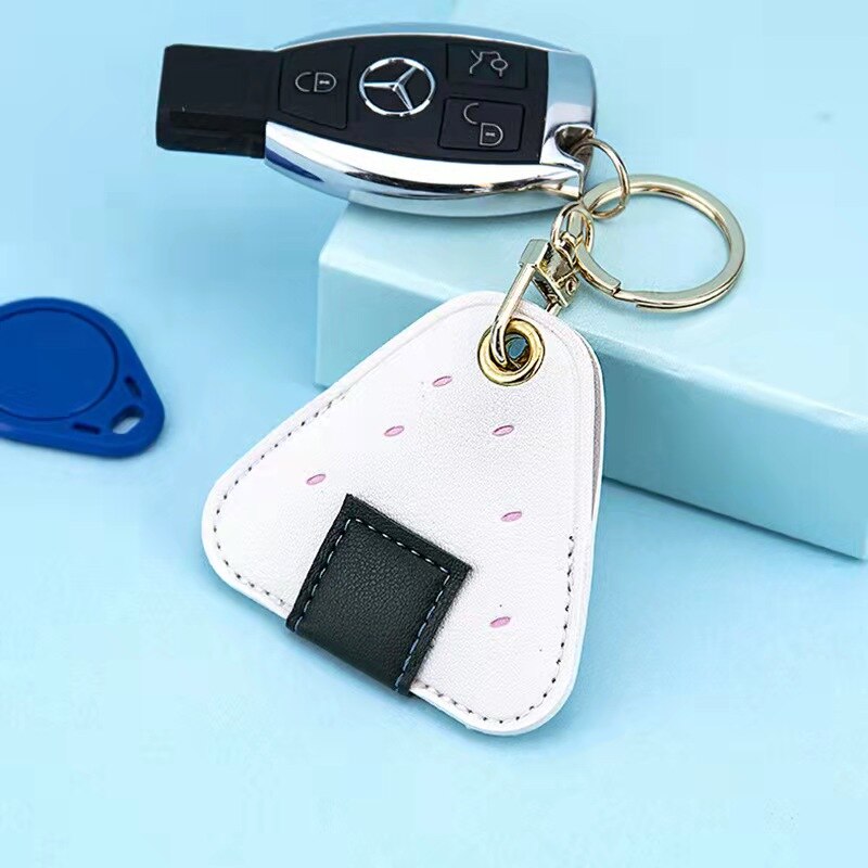 Sød jordbær citron etui til æble airtag beskyttelse pu læder cover vedhæng gps anti-tabt nøglering etui hunde kattehalsbånd