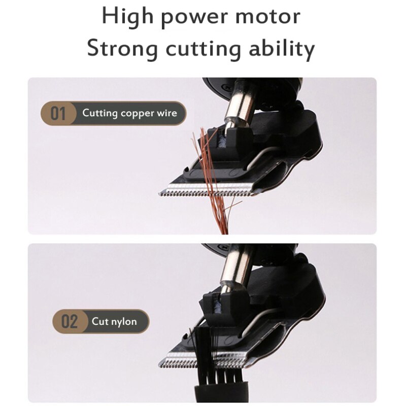 USB Rechargeable T9 Baldheaded Hair Clipper Cordless Shaver Trimmer 0mm Men Barber Hair Cutting Machine