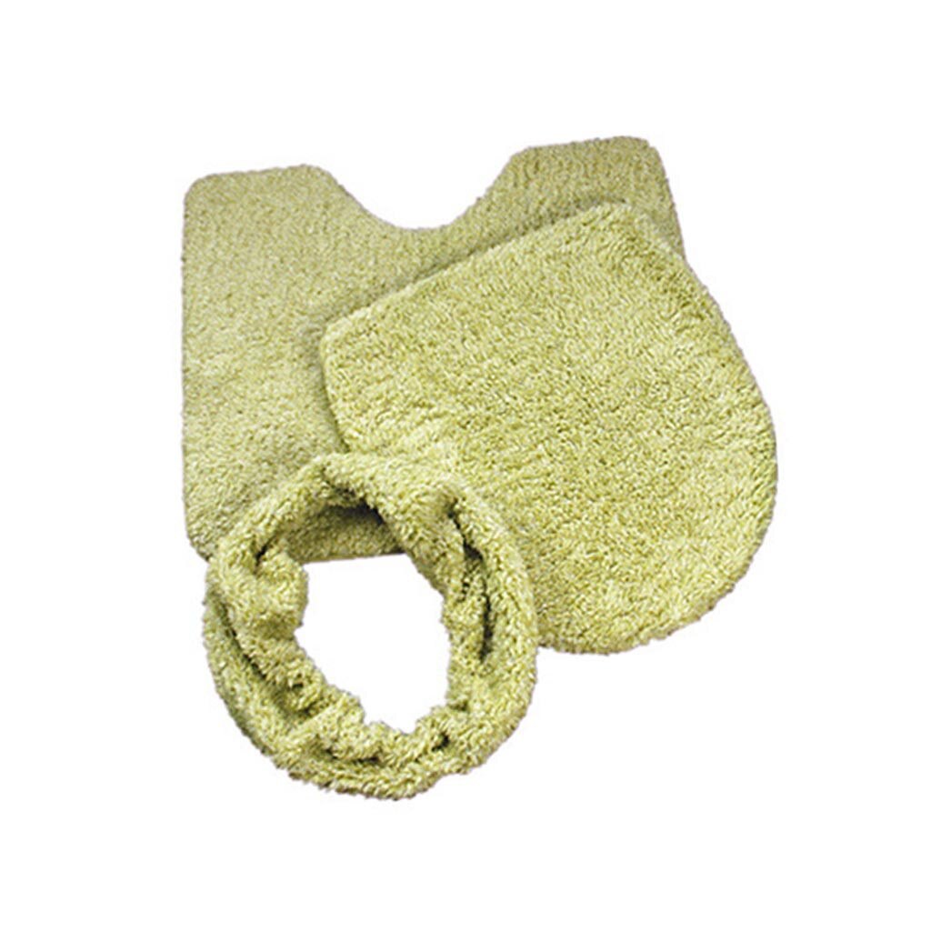 Universal Plush Warm Bathroom Mat 3pcs/set Warm Toilet Pad Cover Thicken Toilet Seat Cushion Toilet Bathroom Home Decoration