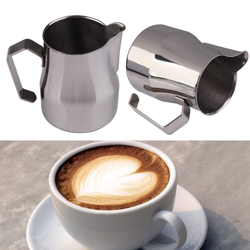 Rvs Koffie Jug Mok Cup Espresso Voor Moka Koffie Melk Latte Art Opschuimen Jug