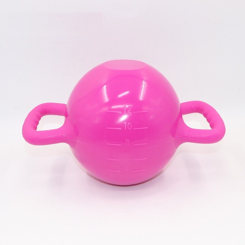 Mancuernas con Base para gimnasio, pesas de 40x21cm para Yoga, Pilates, crossfit, equipo de gimnasio: rose red