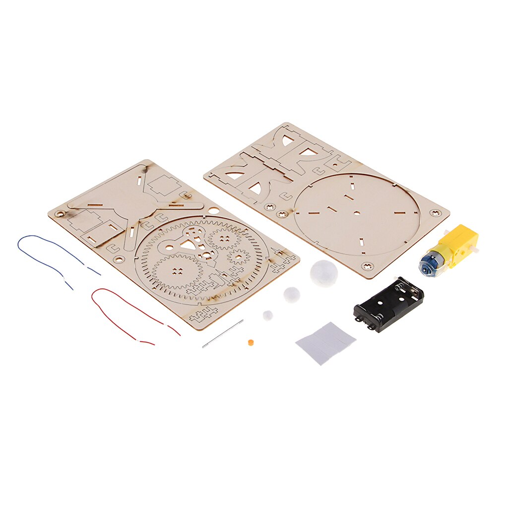 Motorized Solar System Science Kit Earth Sciences, Geology Science Kits Learning Educational Toys DIY