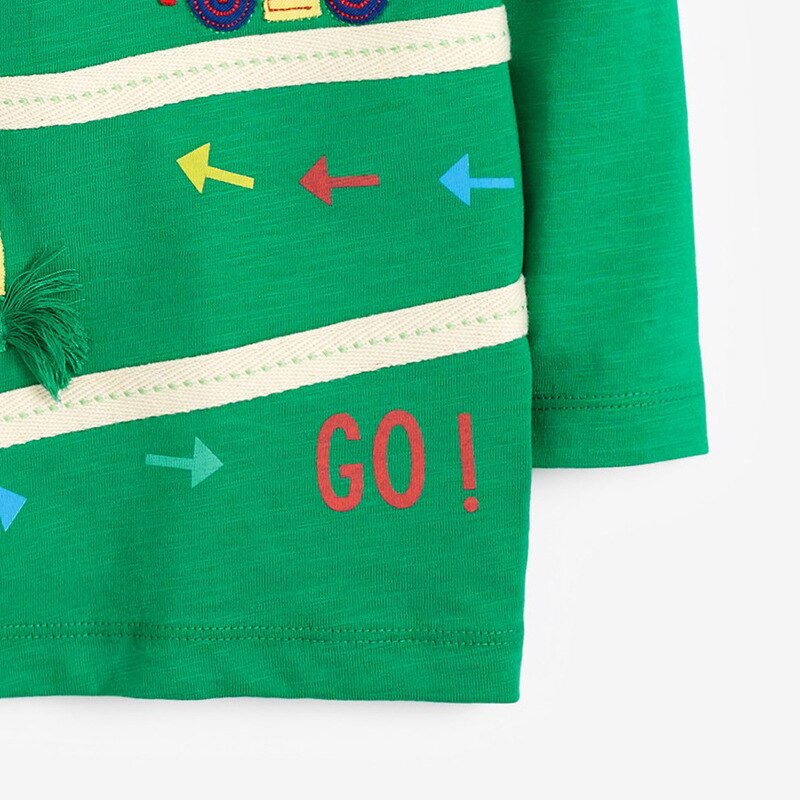 Little maven Boys Long Sleeve T Shirts Cotton Children's Clothing Cartoon Car Baby Boys Clothes for Fall Cotton Shirts