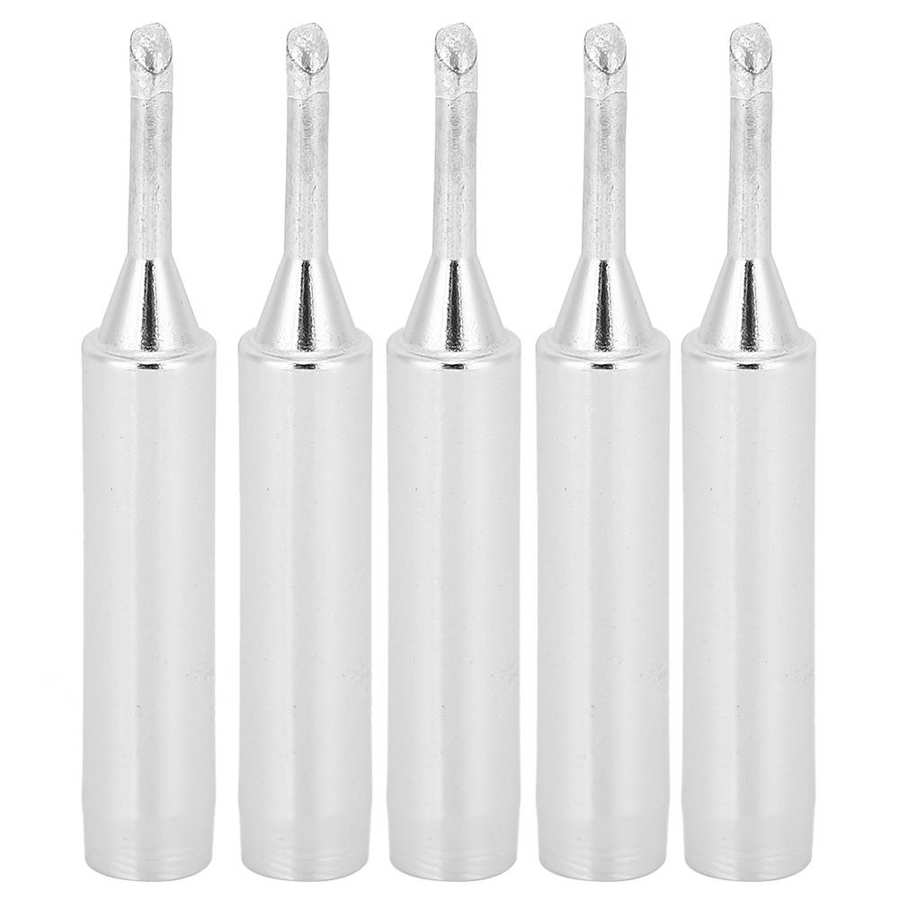 5PCs Soldering Iron Tips Lead-Free Solder Welding Tools 2C Horseshoe Shape for Circuit Boards Solder Head