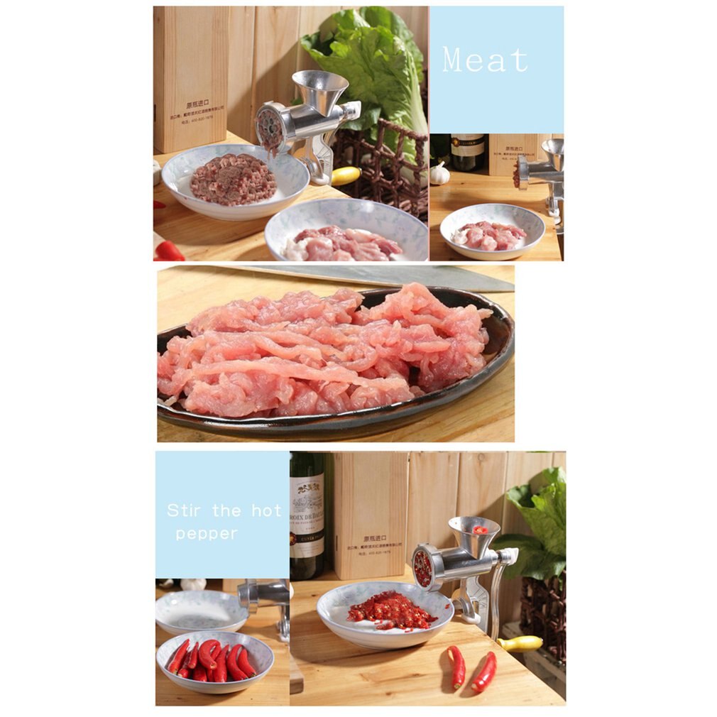 Manual Meat Grinder & Sausage Noodle Dishes Handheld Making Gadgets Mincer Pasta Maker Crank Home Kitchen Cooking Tools