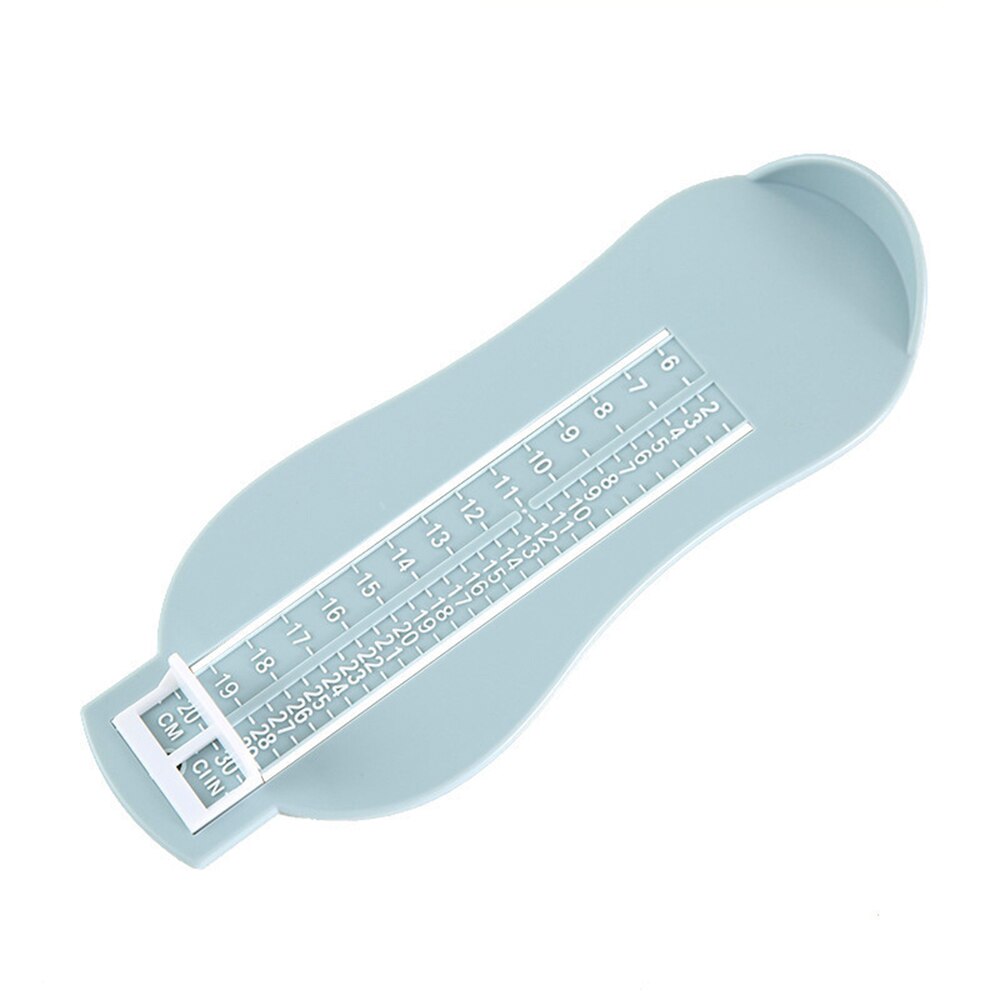 3 Colors Baby Foot Ruler Kids Foot Length Measuring Device Shoes Calculator For Chikdren Infant Shoes Fittings Gauge Tools Care: Blue